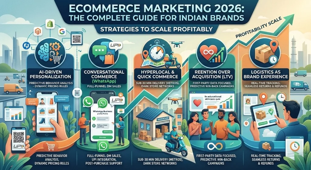 Ecommerce Marketing in 2026: Complete Guide for Indian Brands to Scale Profitably