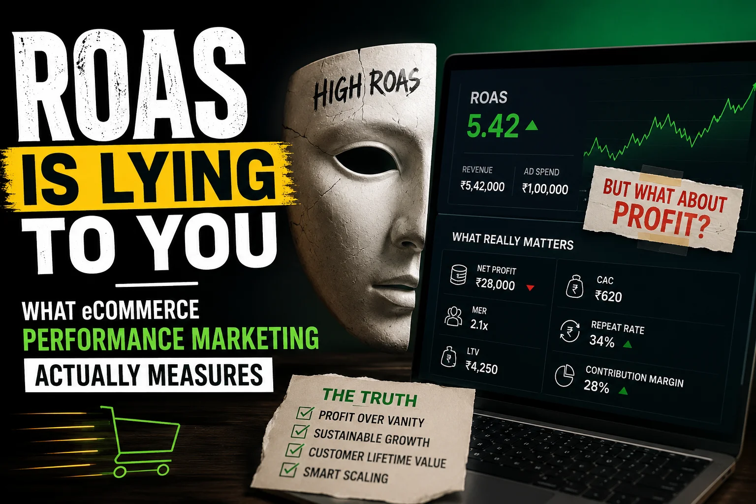 ROAS Is Lying to You — What eCommerce Performance Marketing Actually Measures