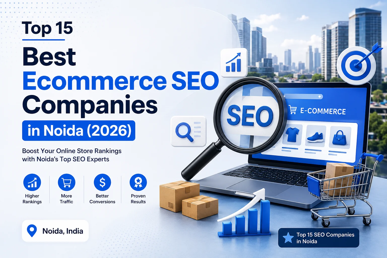Top 15 Best Ecommerce SEO Companies in Noida (2026)