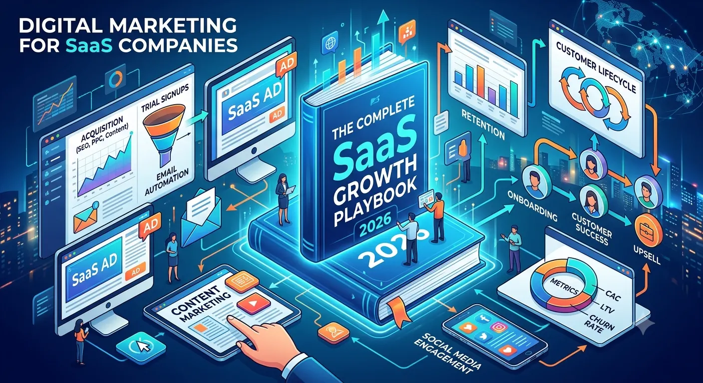 Digital Marketing for SaaS Companies: A Complete Growth Playbook for 2026