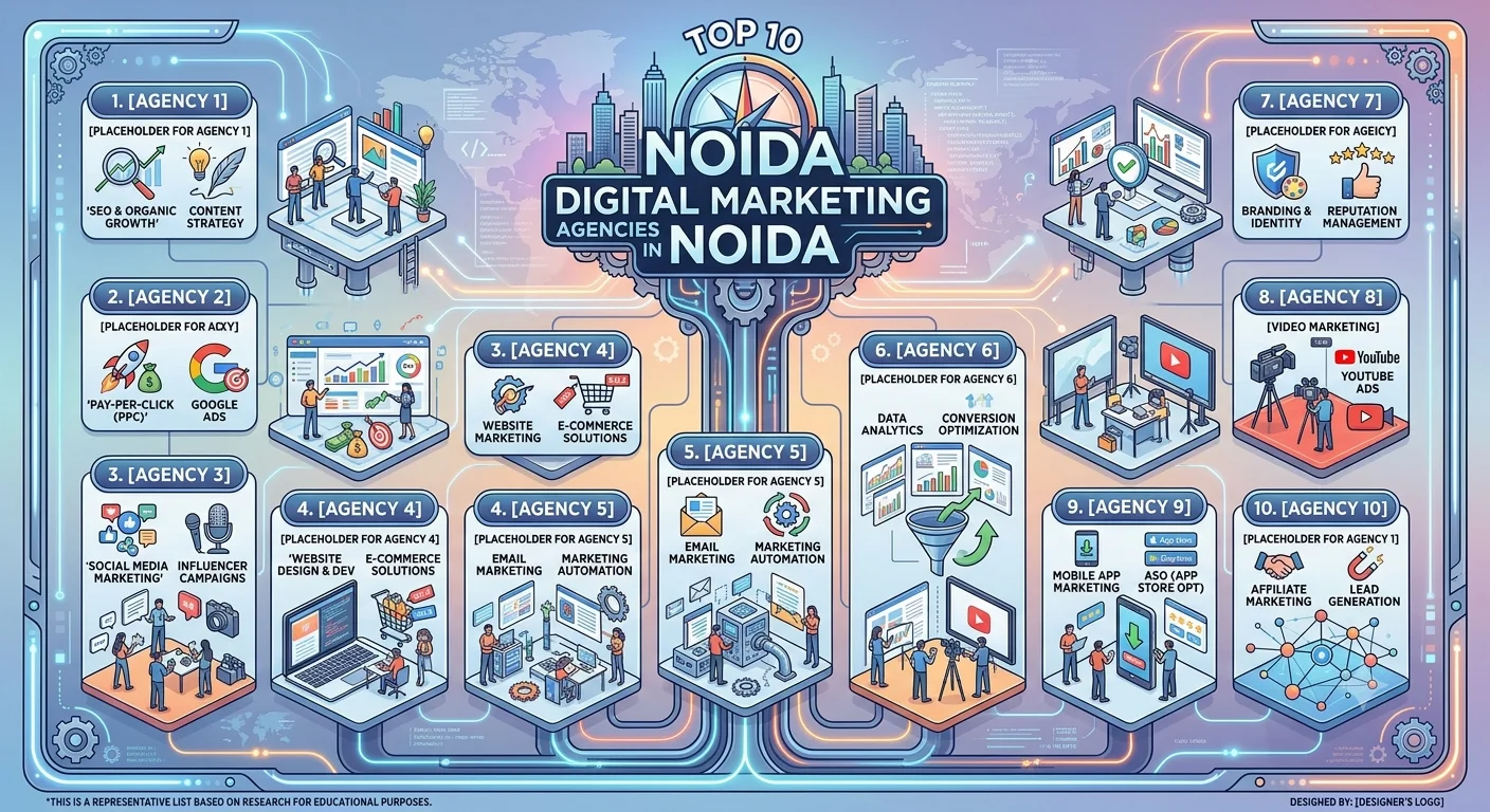 Top 10 Digital Marketing Agencies in Noida