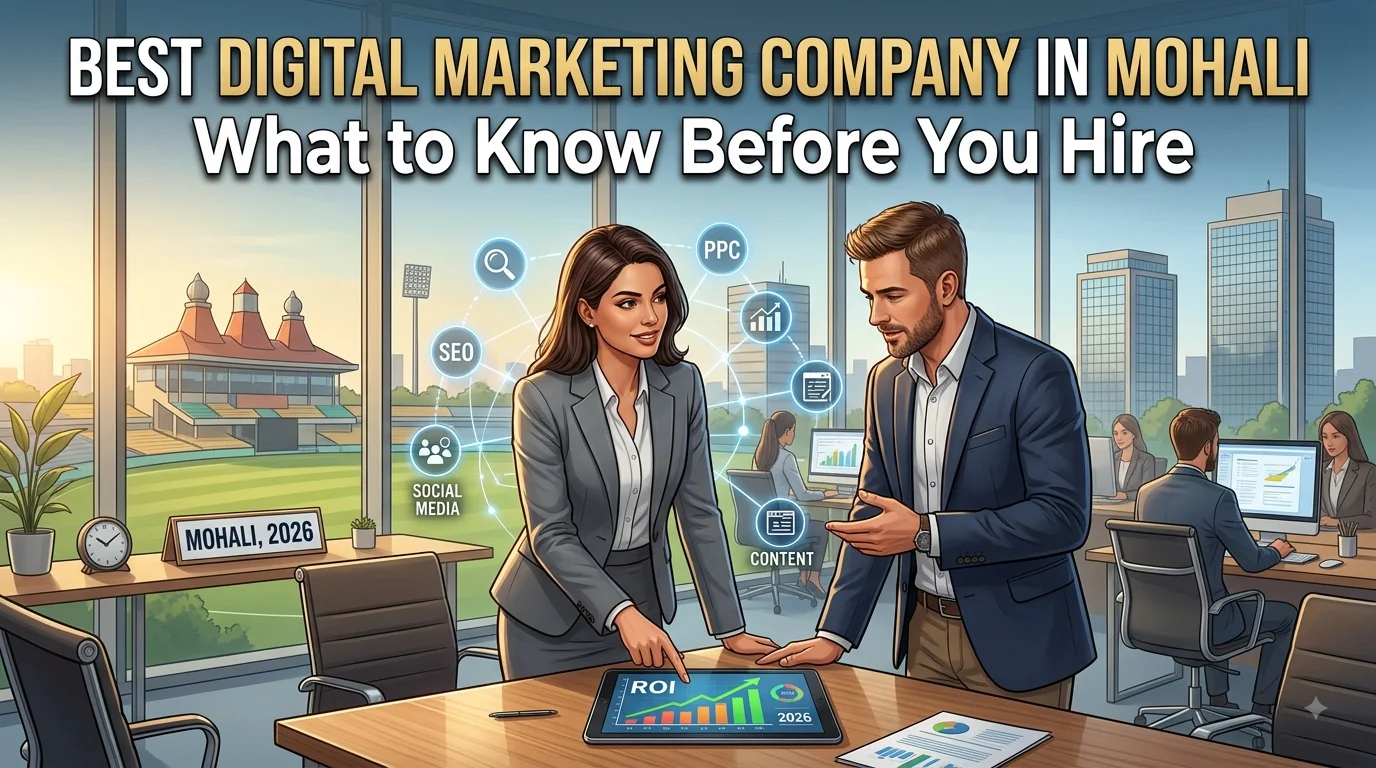 Best Digital Marketing Company in Mohali: What to Know Before You Hire
