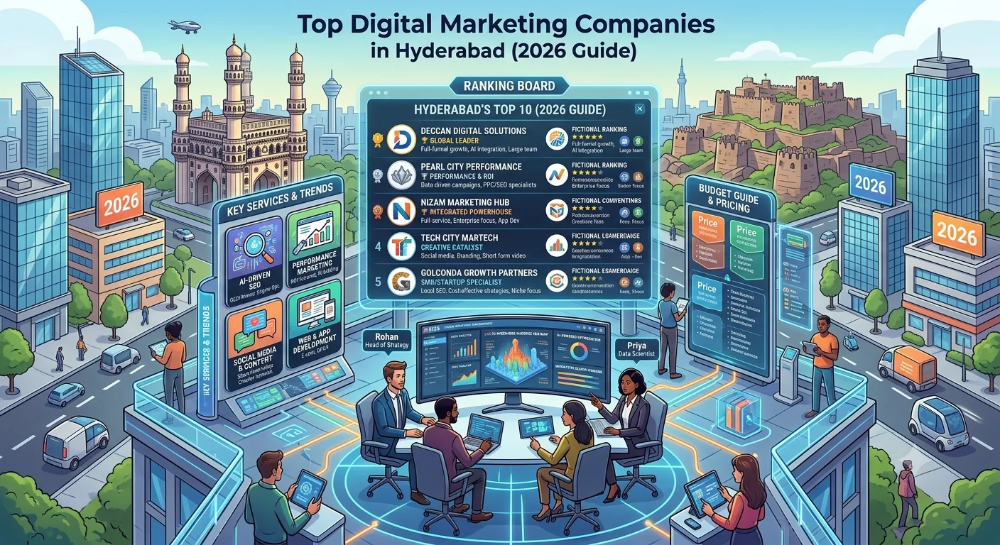 Top Digital Marketing Companies in Hyderabad (2026 Guide)