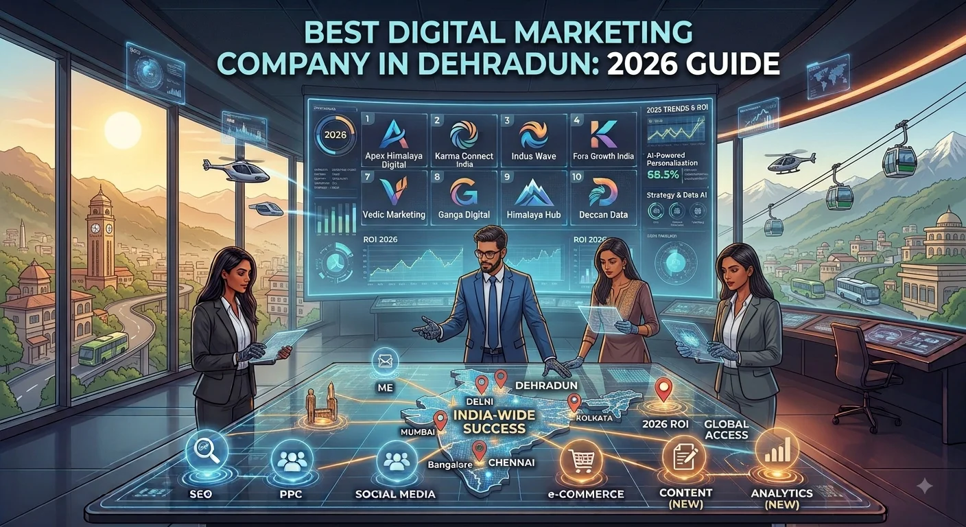 Best Digital Marketing Company in Dehradun: 2026 Guide