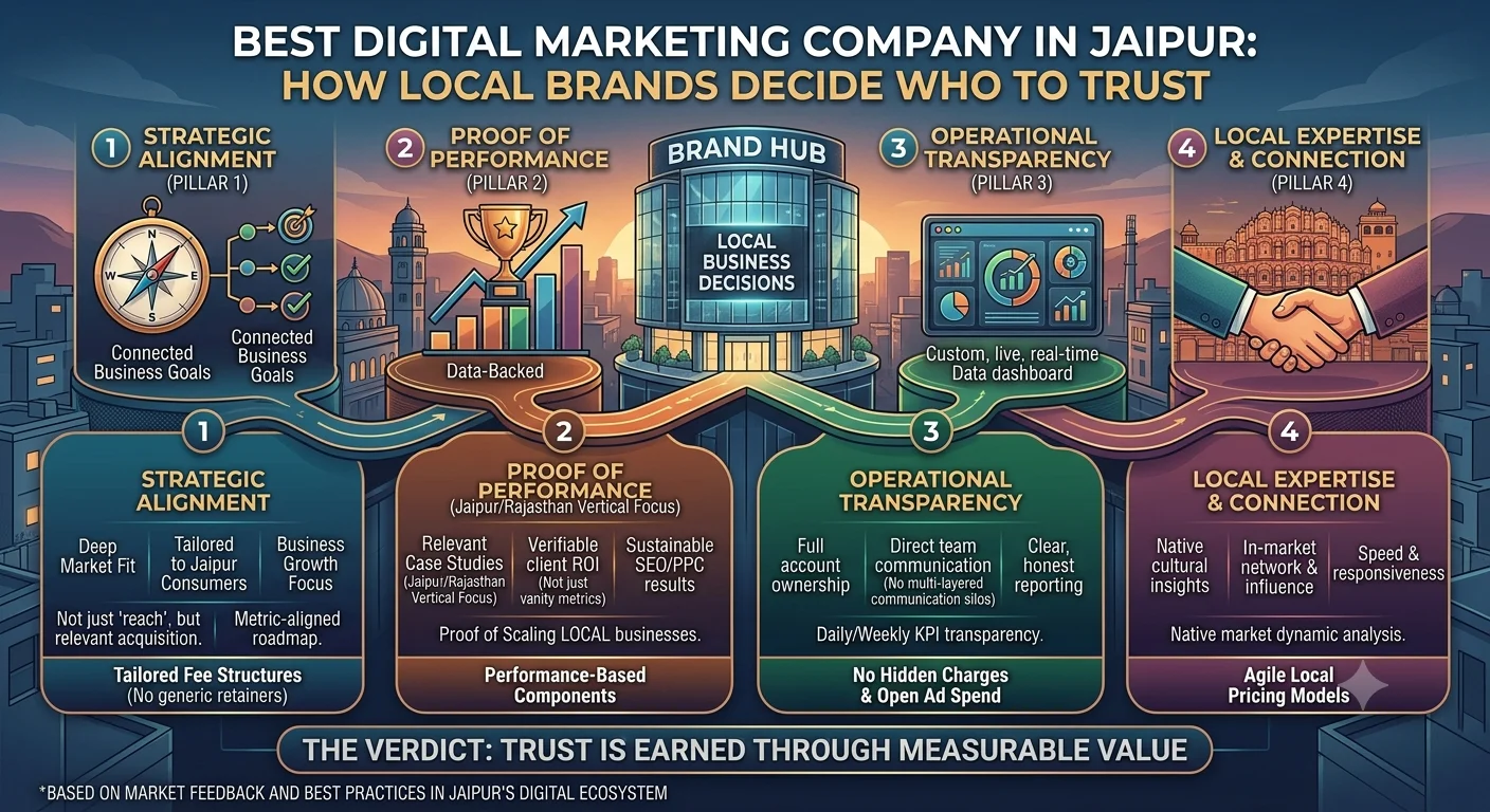 Best Digital Marketing Company in Jaipur: How Local Brands Decide Who to Trust