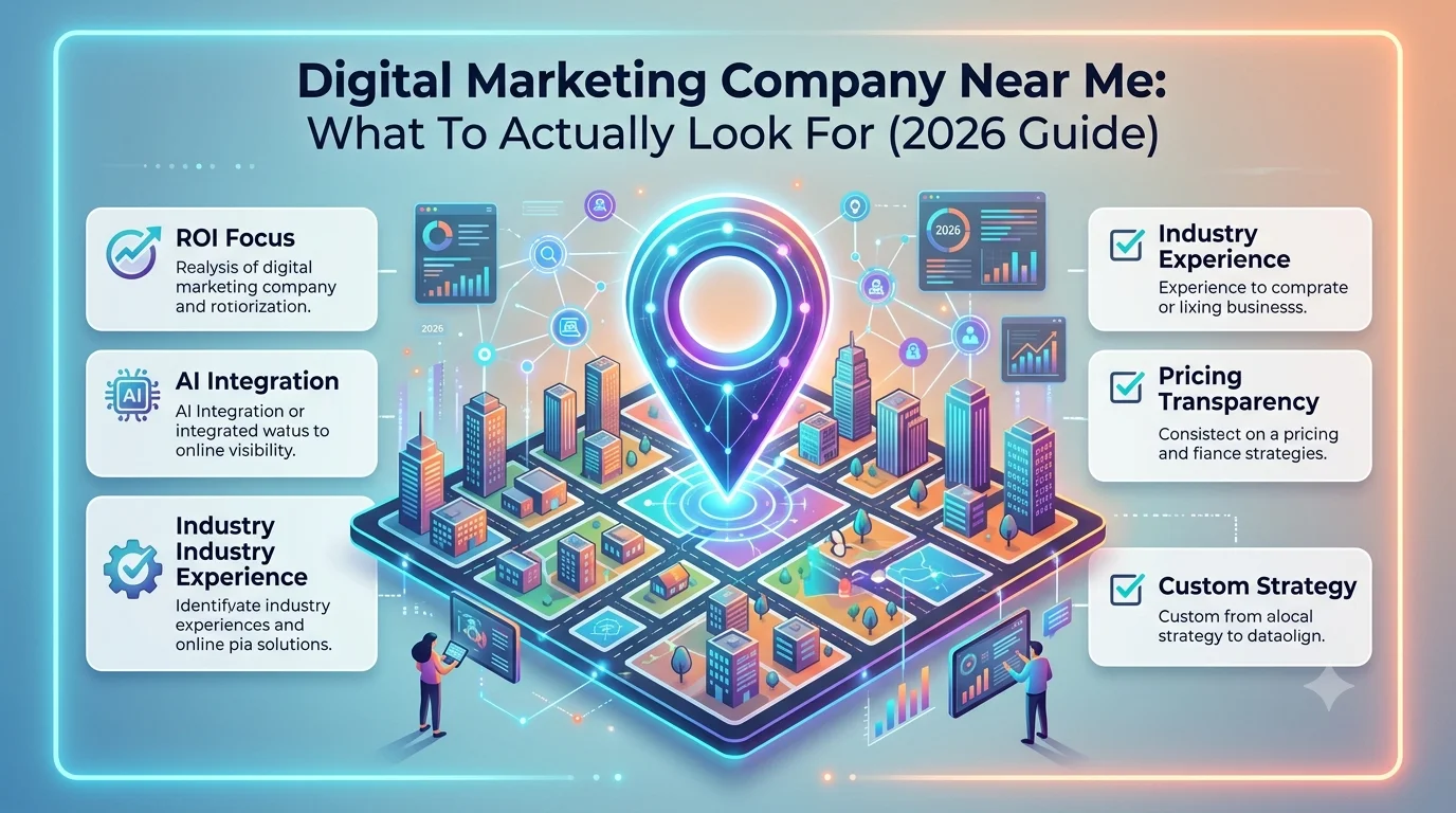 Digital Marketing Company Near Me: What To Actually Look For (2026 Guide)
