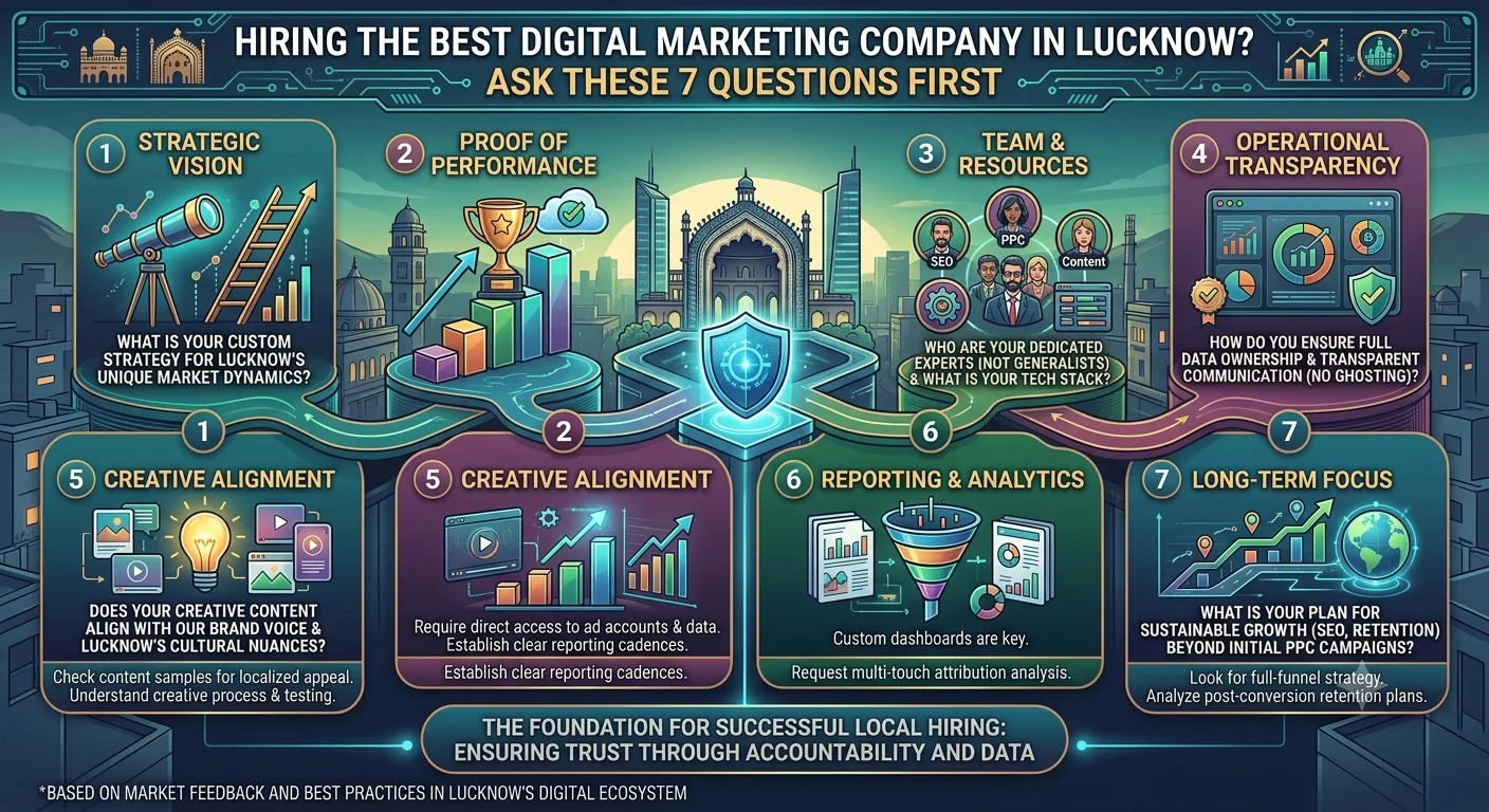 Hiring the Best Digital Marketing Company in Lucknow? Ask These 7 Questions First
