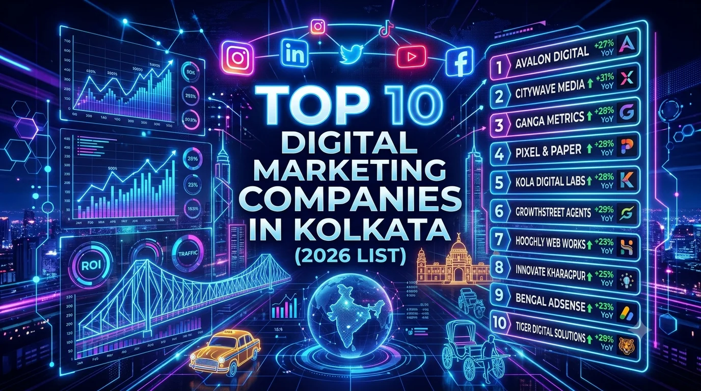 Top 10 Digital Marketing Companies In Kolkata (2026 List)