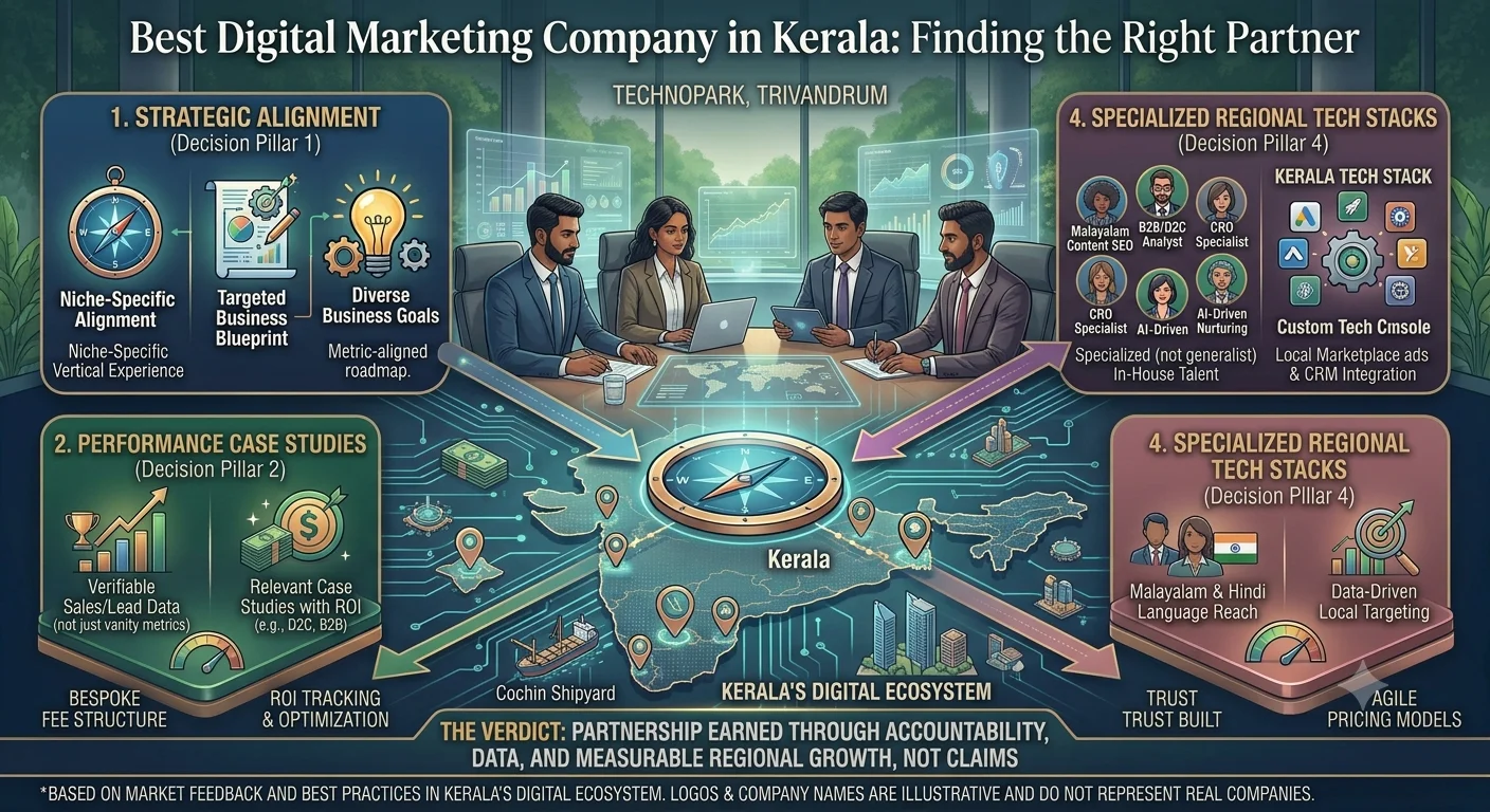 Which is the best digital marketing company in Kerala for my kind of business?