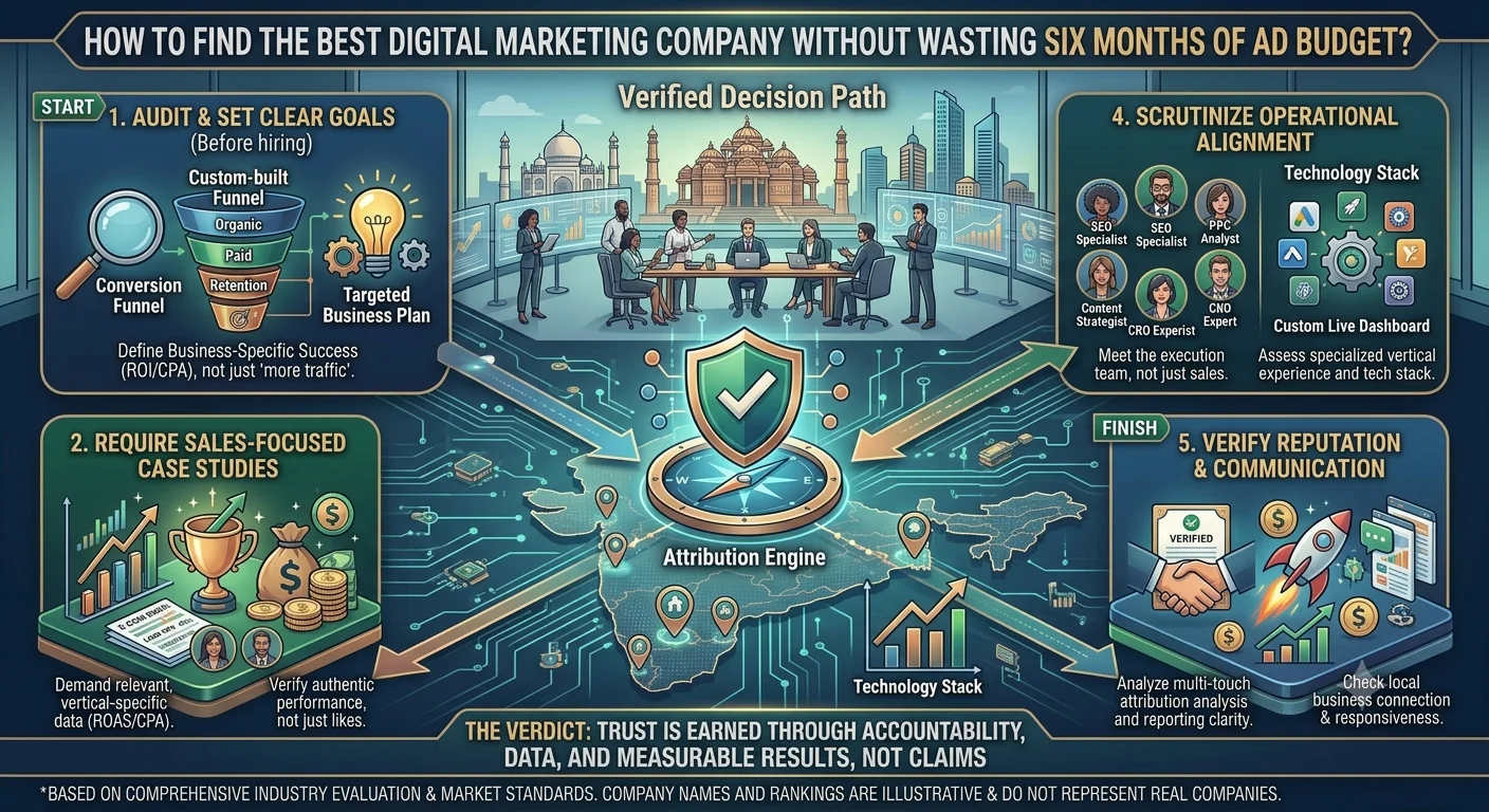 How do you find the best digital marketing company without wasting six months of ad budget?